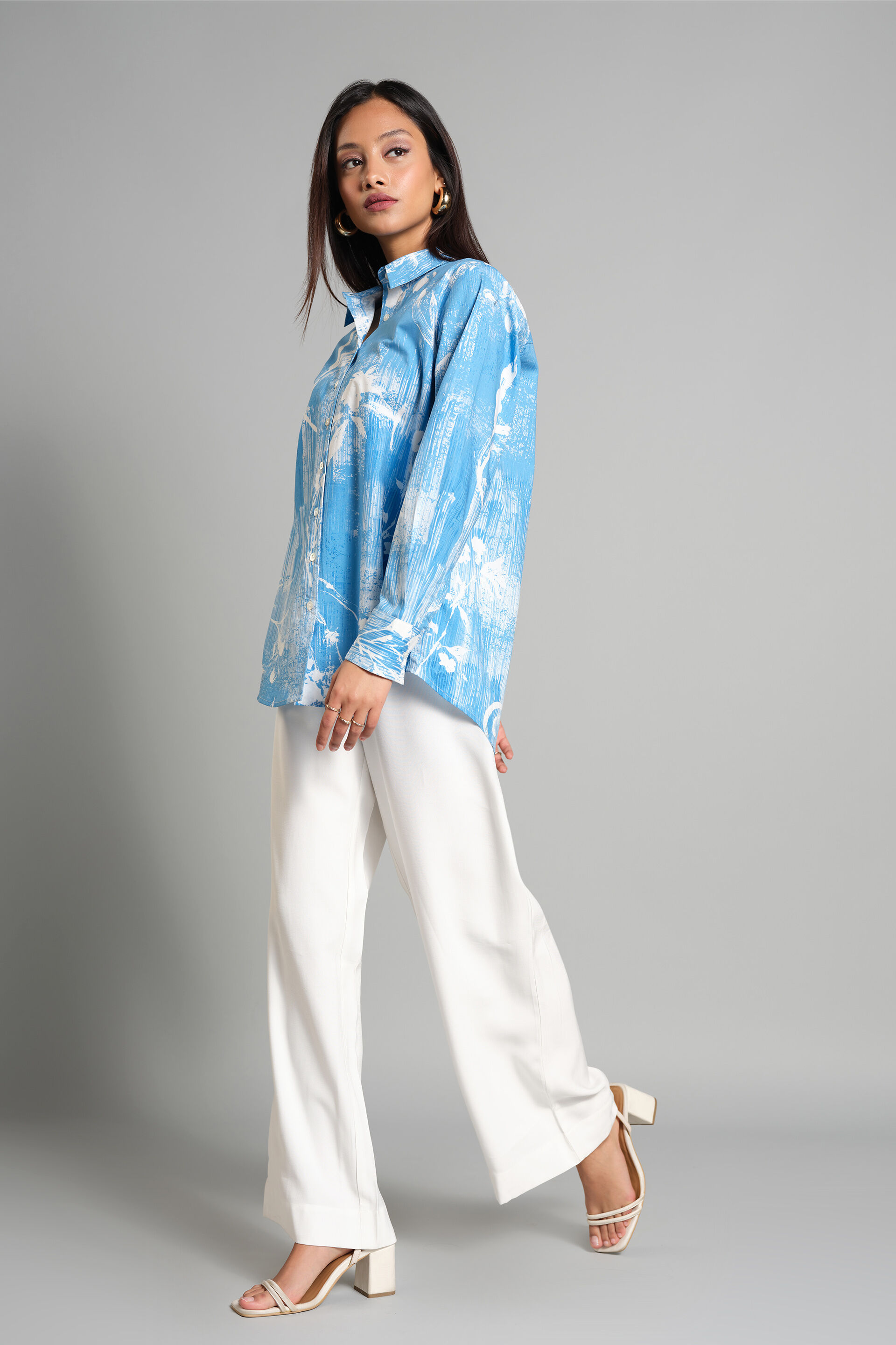 Nature's Cyano Shirt, Blue, image 3